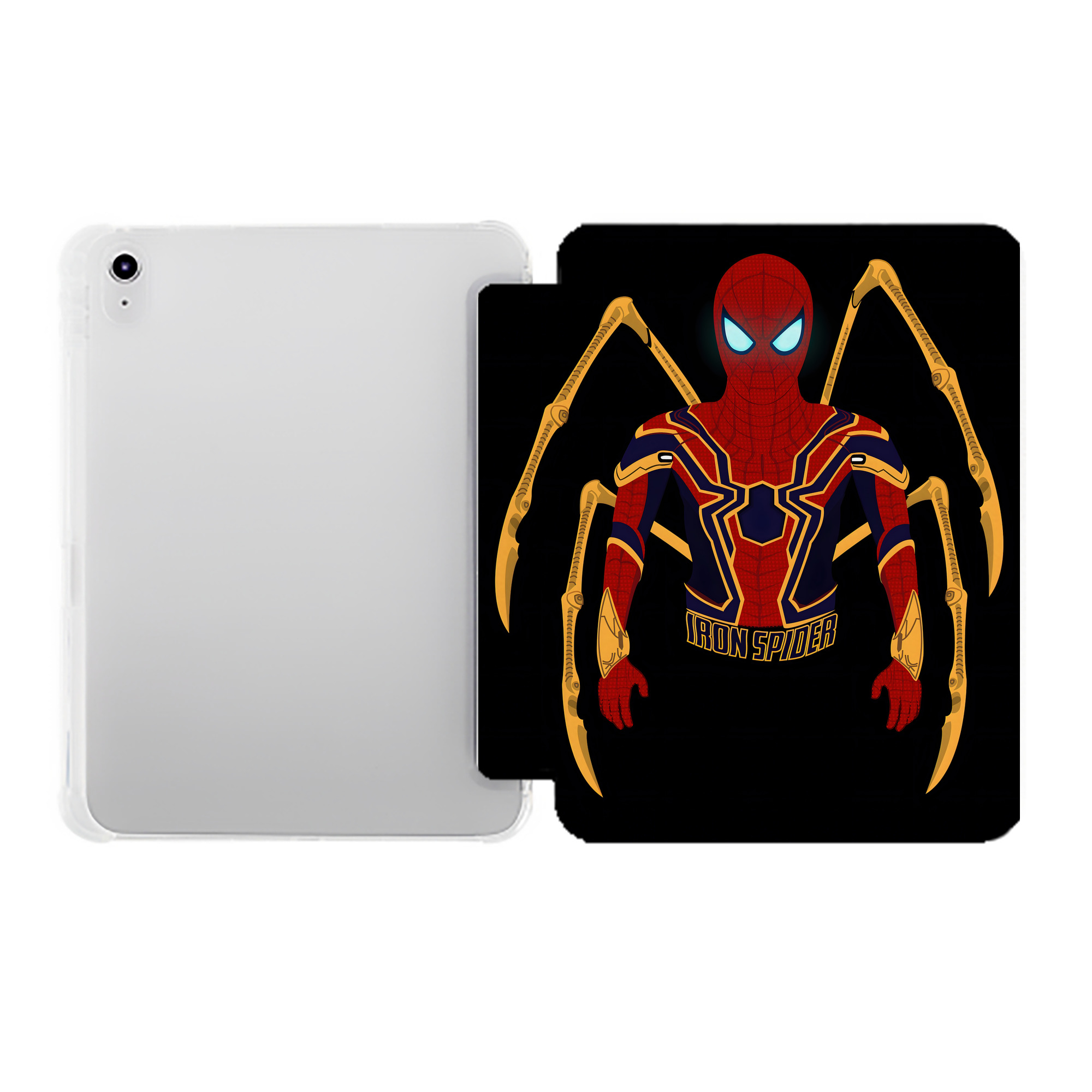 （画像用） アベンジャーズ The Avengers IPad ケース ペン収納付き 三つ折りスタンド PUレザー×シリコン 対応機種9.5/10.5/10.9インチ